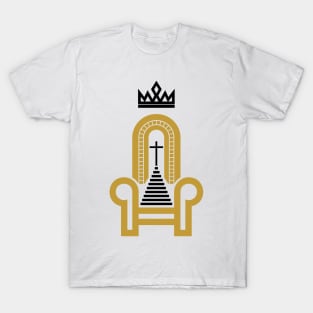 Christian illustration. Throne of the Lord and Savior Jesus Christ. T-Shirt